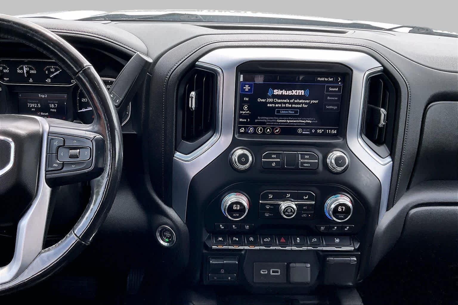 2021 GMC Sierra 1500 SLT White Frost Tricoat at Group 1 GMC Buick South