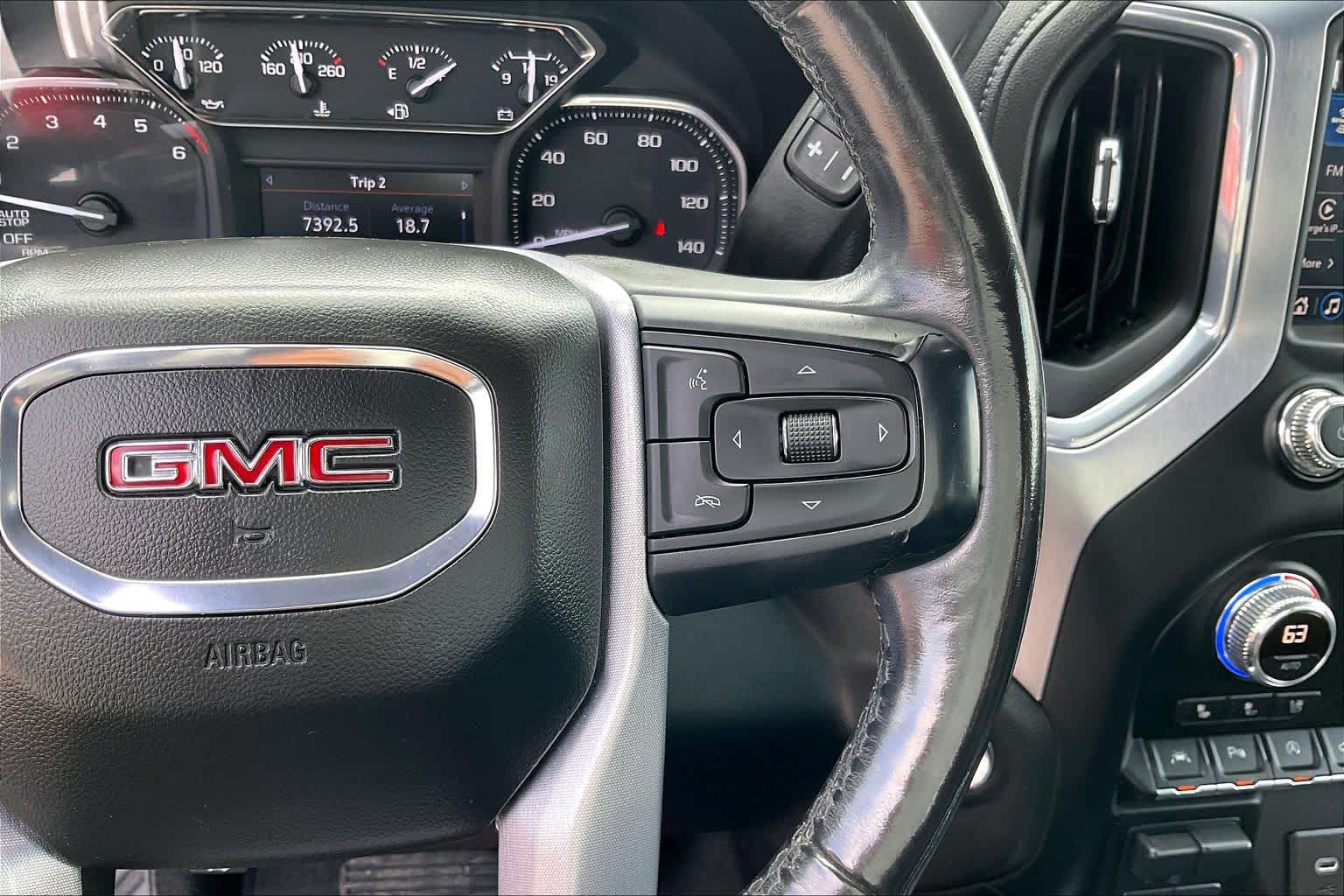 2021 GMC Sierra 1500 SLT White Frost Tricoat at Group 1 GMC Buick South