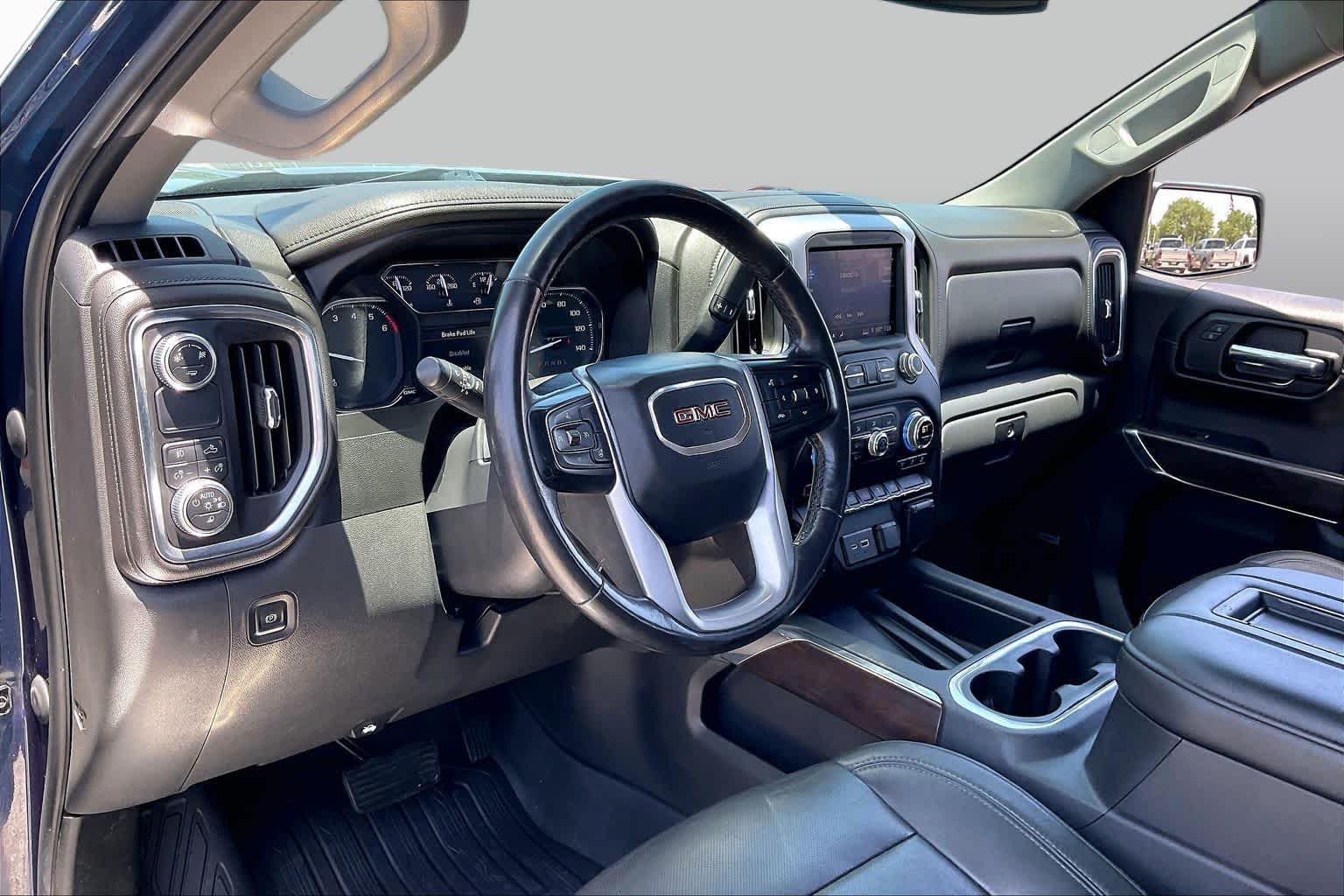 2019 GMC Sierra 1500 SLT Pacific Blue Metallic at Group 1 GMC Buick South