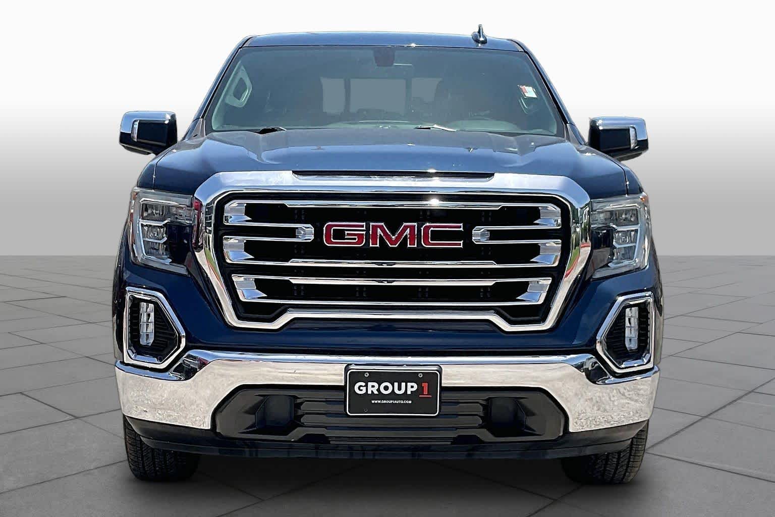 2019 GMC Sierra 1500 SLT Pacific Blue Metallic at Group 1 GMC Buick South