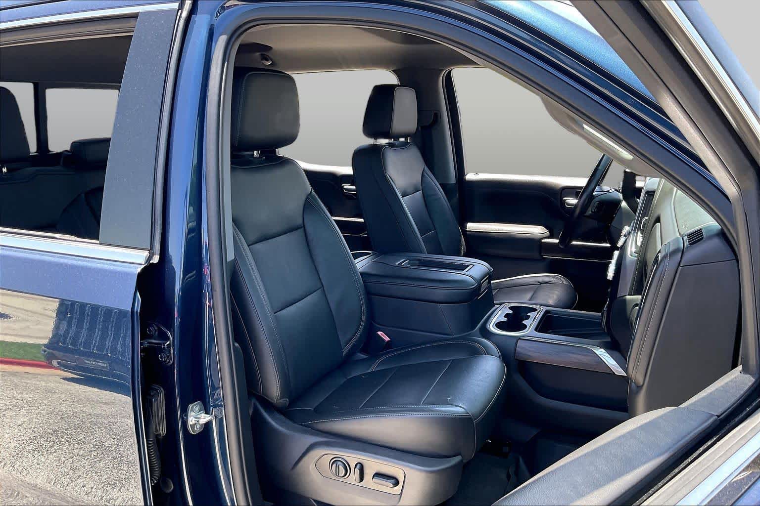 2019 GMC Sierra 1500 SLT Pacific Blue Metallic at Group 1 GMC Buick South