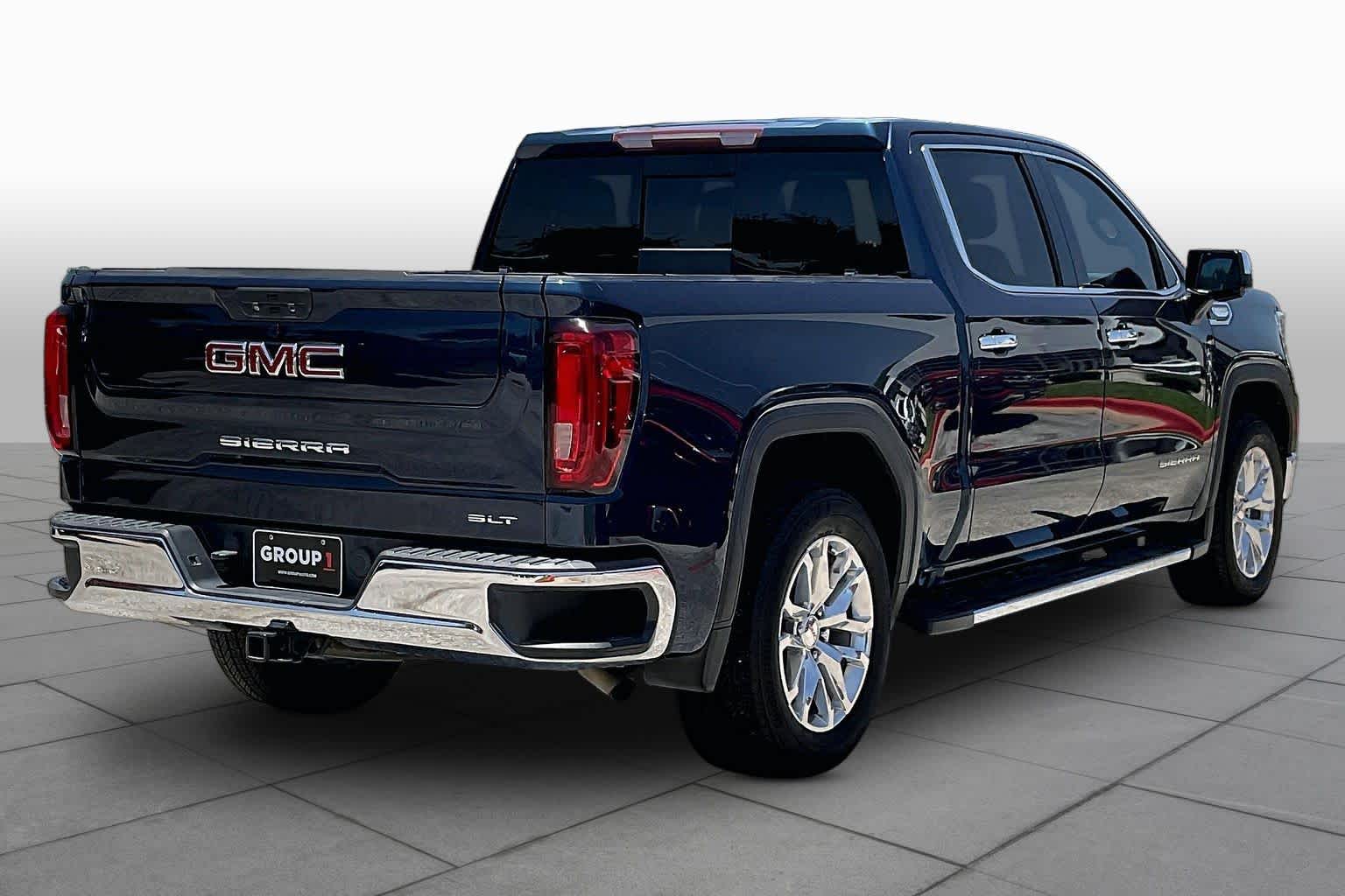 2019 GMC Sierra 1500 SLT Pacific Blue Metallic at Group 1 GMC Buick South