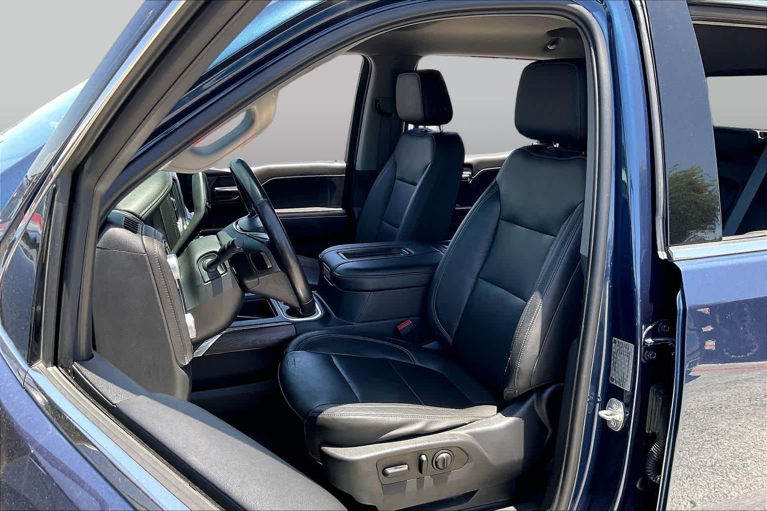 2019 GMC Sierra 1500 SLT Pacific Blue Metallic at Group 1 GMC Buick South