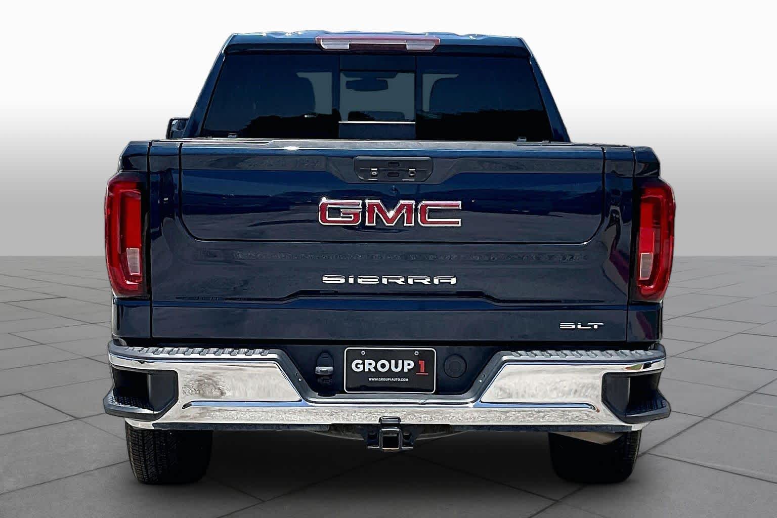 2019 GMC Sierra 1500 SLT Pacific Blue Metallic at Group 1 GMC Buick South