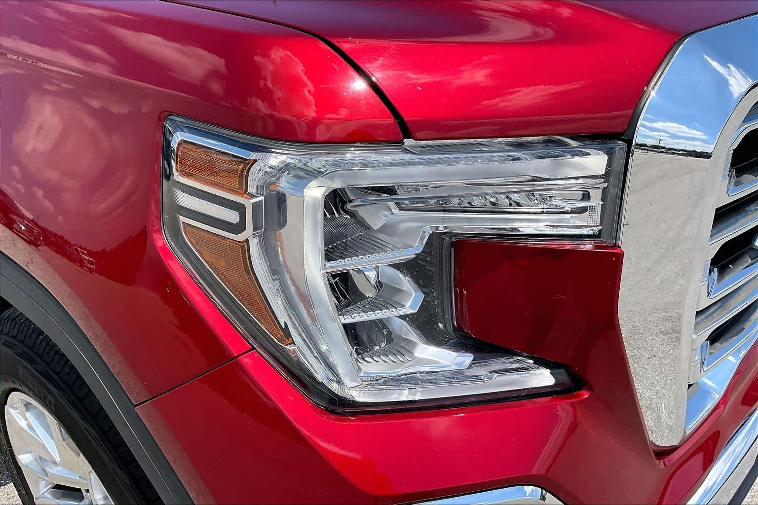 2021 GMC Sierra 1500 SLT Cayenne Red Tintcoat at Group 1 GMC Buick South
