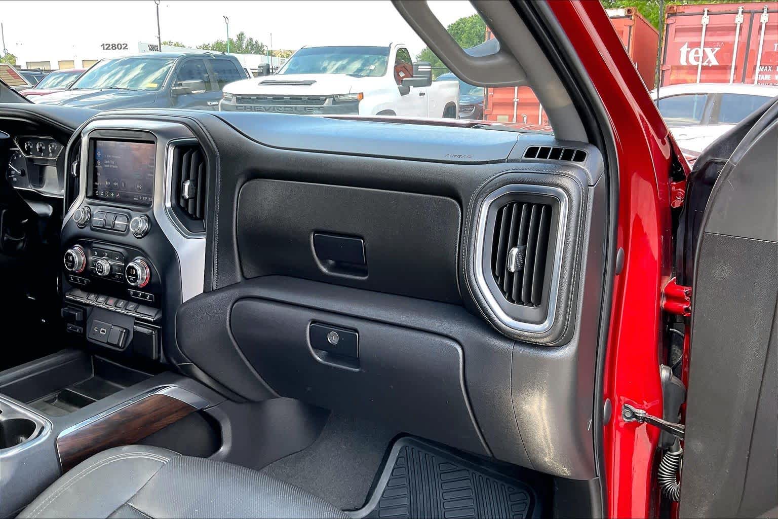 2021 GMC Sierra 1500 SLT Cayenne Red Tintcoat at Group 1 GMC Buick South