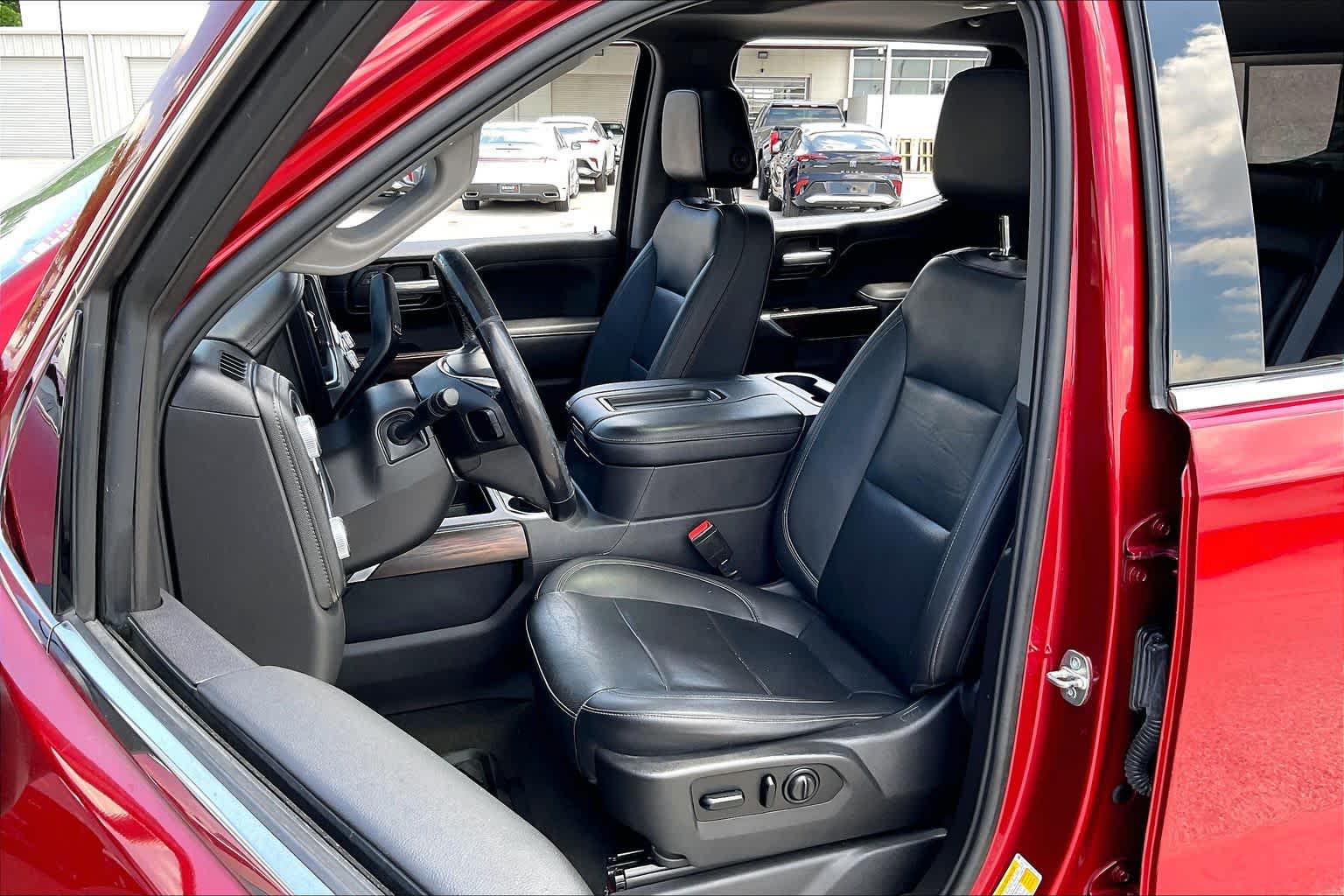 2021 GMC Sierra 1500 SLT Cayenne Red Tintcoat at Group 1 GMC Buick South