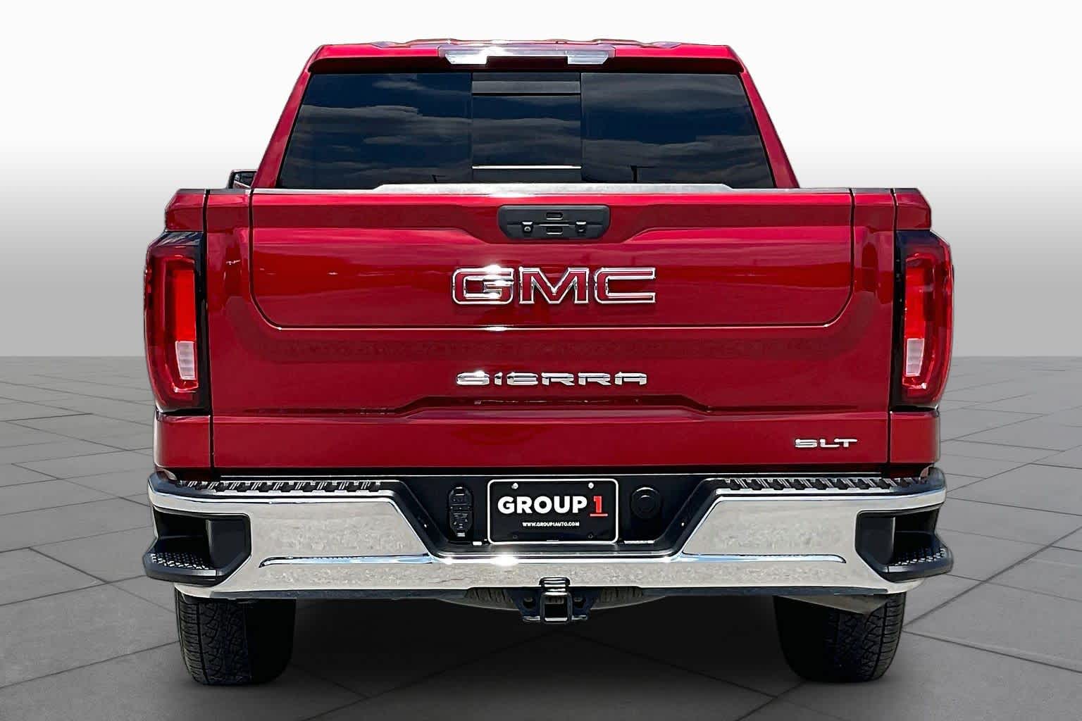 2021 GMC Sierra 1500 SLT Cayenne Red Tintcoat at Group 1 GMC Buick South
