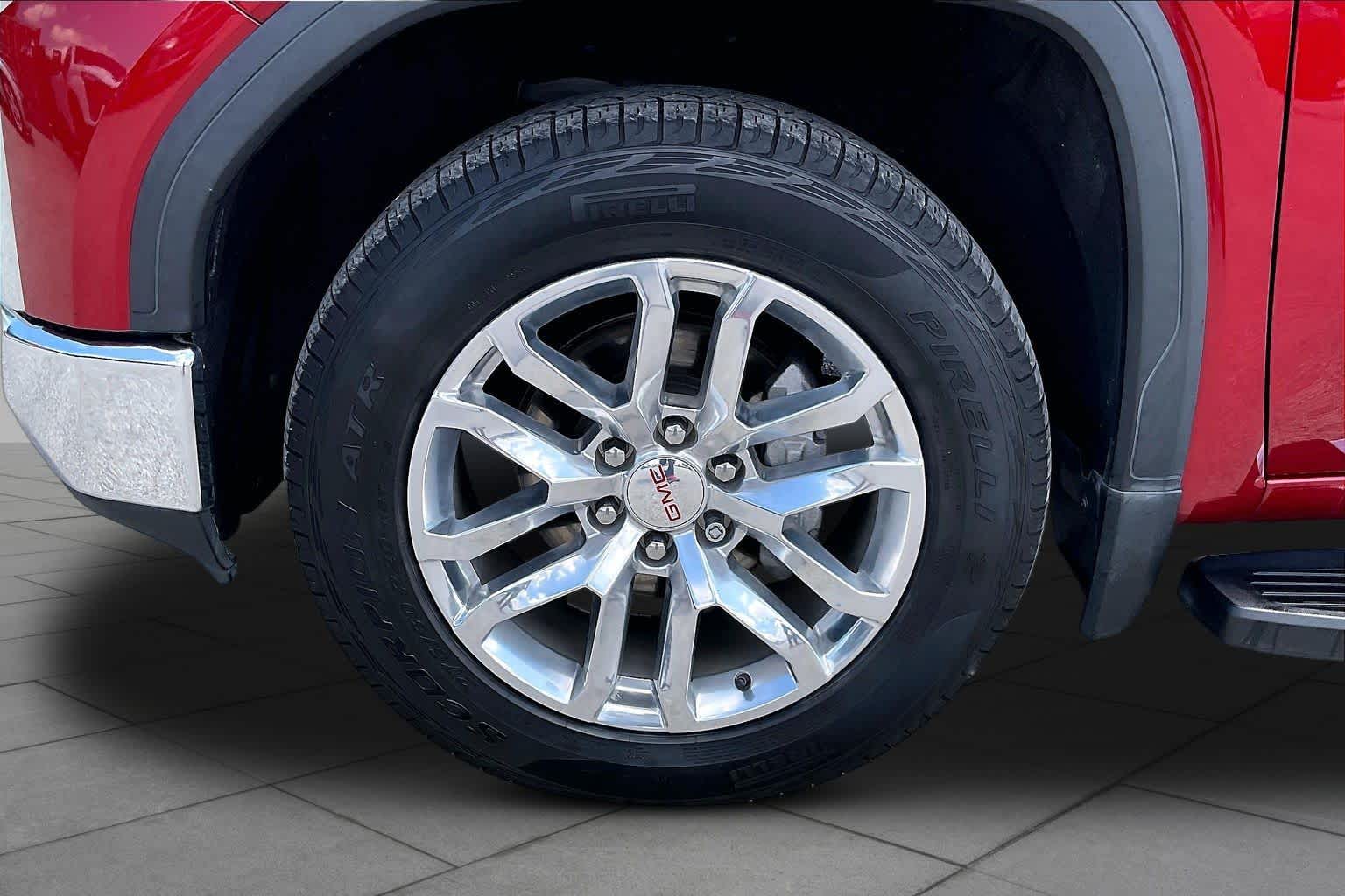 2021 GMC Sierra 1500 SLT Cayenne Red Tintcoat at Group 1 GMC Buick South