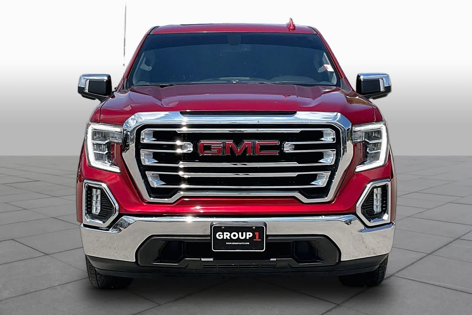 2021 GMC Sierra 1500 SLT Cayenne Red Tintcoat at Group 1 GMC Buick South