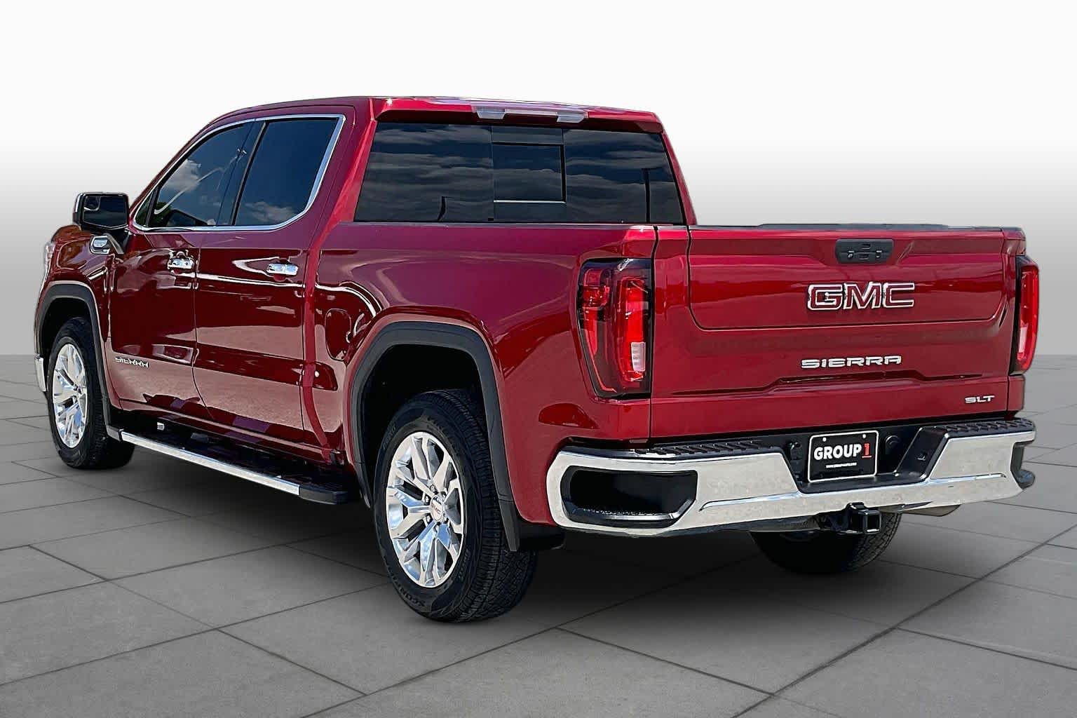 2021 GMC Sierra 1500 SLT Cayenne Red Tintcoat at Group 1 GMC Buick South