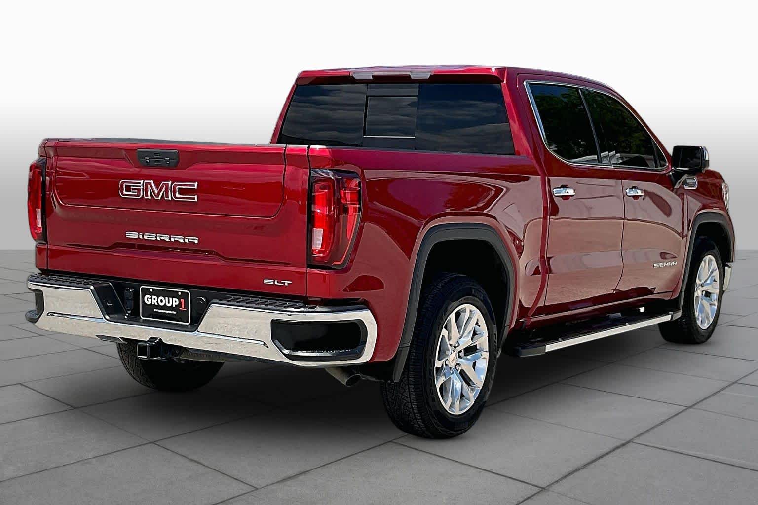 2021 GMC Sierra 1500 SLT Cayenne Red Tintcoat at Group 1 GMC Buick South