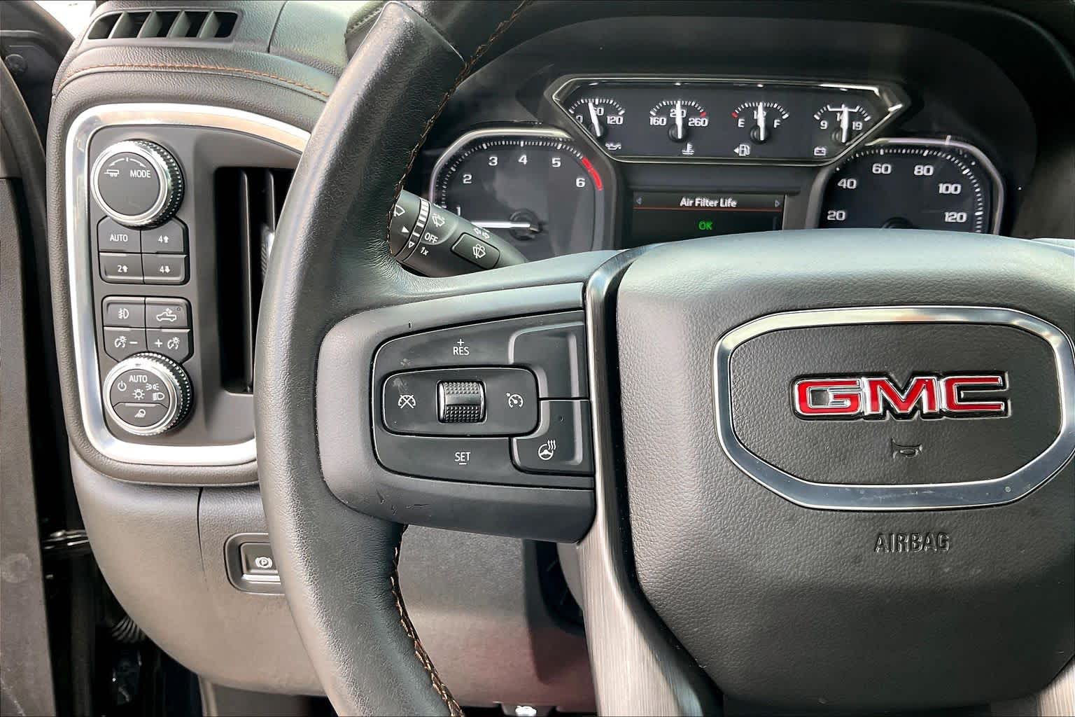2021 GMC Sierra 1500 AT4 Onyx Black at Group 1 GMC Buick South
