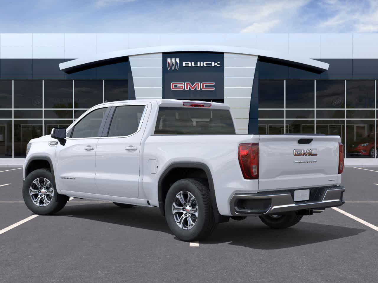 New 2026 Summit White GMC SLE image 3