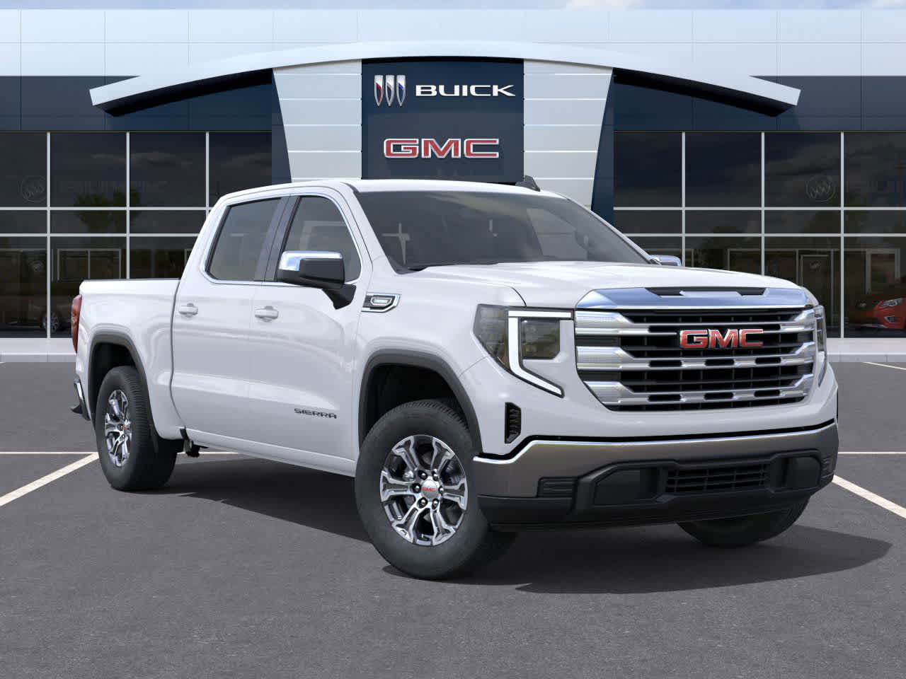New 2026 Summit White GMC SLE image 7