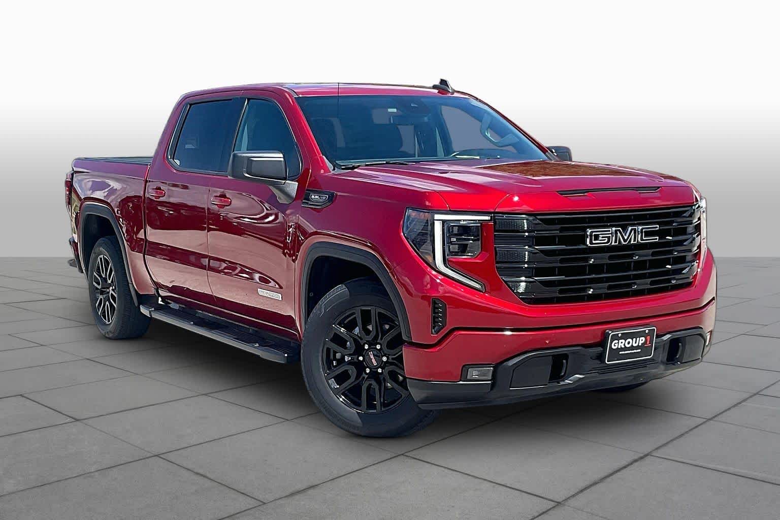 2022 GMC Sierra 1500 Elevation Cayenne Red Tintcoat at Group 1 GMC Buick South