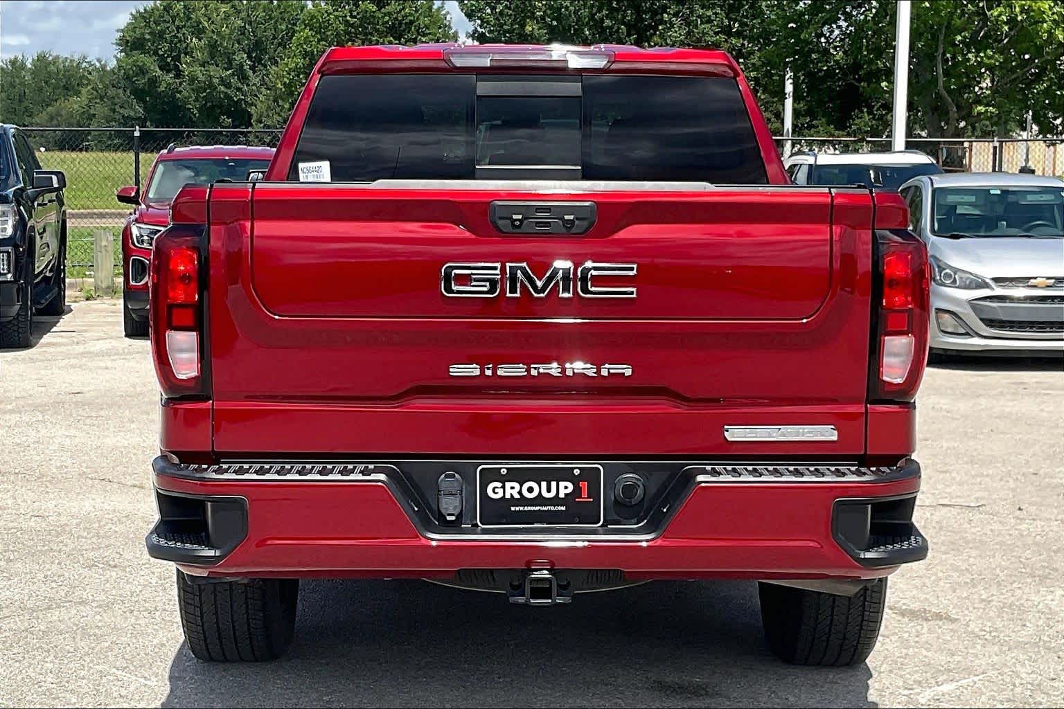 2022 GMC Sierra 1500 Elevation Cayenne Red Tintcoat at Group 1 GMC Buick South