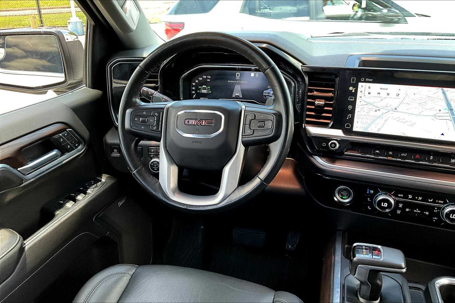 2022 GMC Sierra 1500 SLT White Frost Tricoat at Beck & Masten Kia