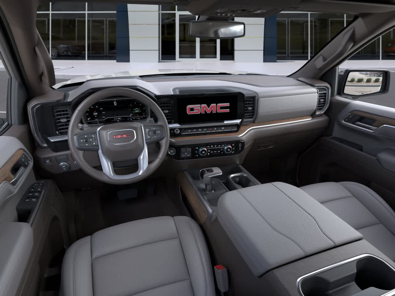 New 2026 Glacier White Tricoat GMC SLT image 15