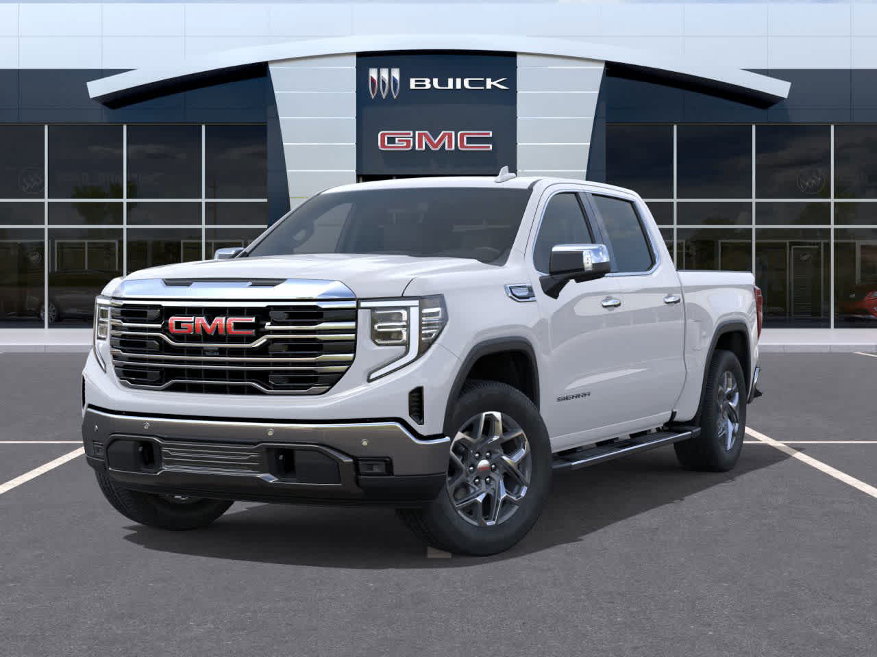 New 2026 Summit White GMC SLT image 6