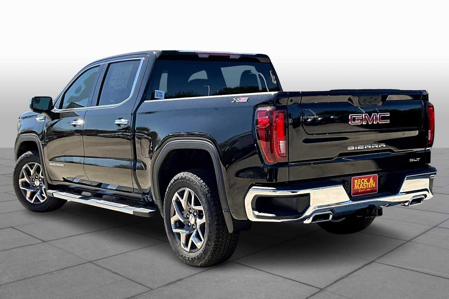 2025 GMC Sierra 1500 SLT Onyx Black at Friendly Ford Crosby