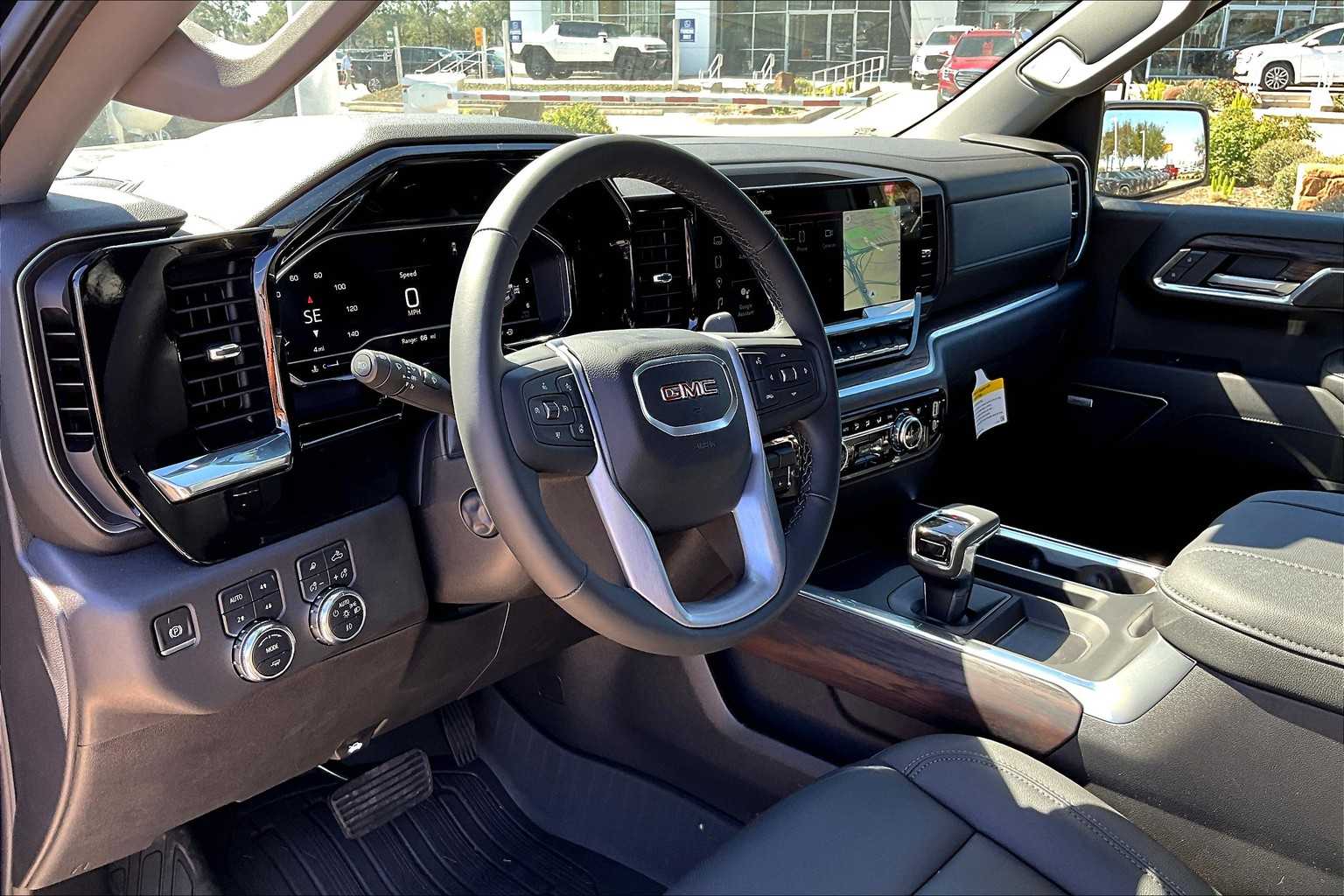 2025 GMC Sierra 1500 SLT Onyx Black at Friendly Ford Crosby