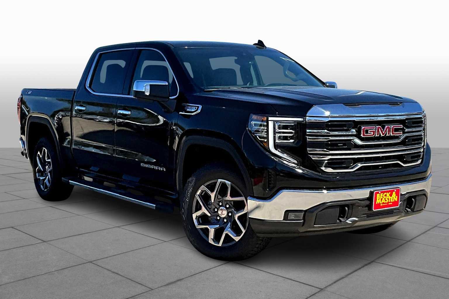 2025 GMC Sierra 1500 SLT Onyx Black at Friendly Ford Crosby