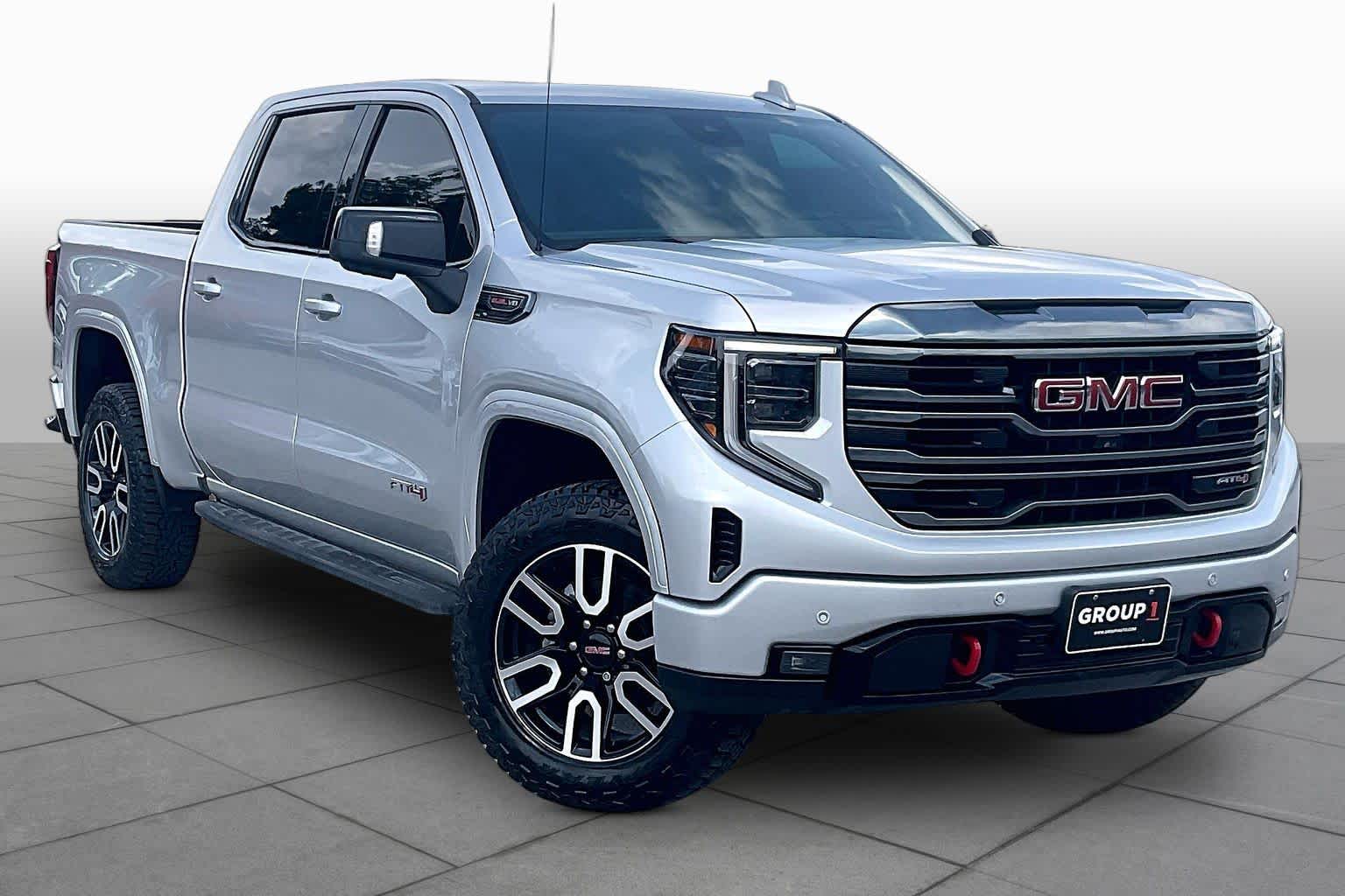 2022 GMC Sierra 1500 AT4 Quicksilver Metallic at Texan GMC Buick