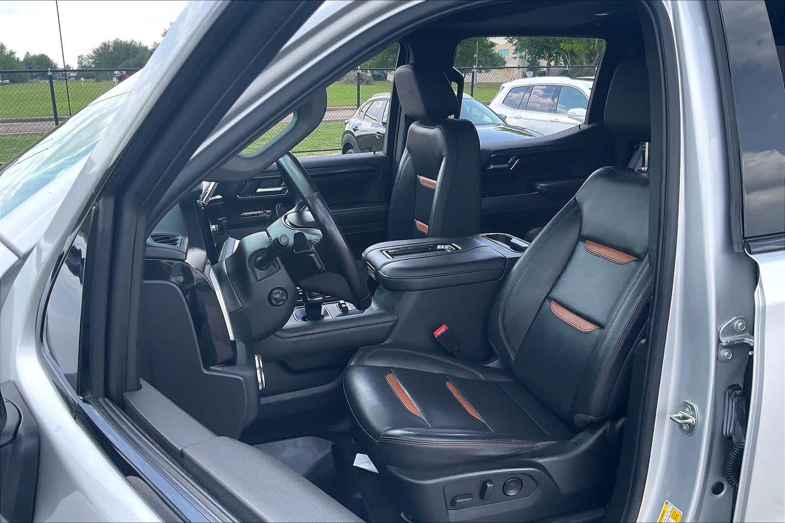 2022 GMC Sierra 1500 AT4 Quicksilver Metallic at Texan GMC Buick
