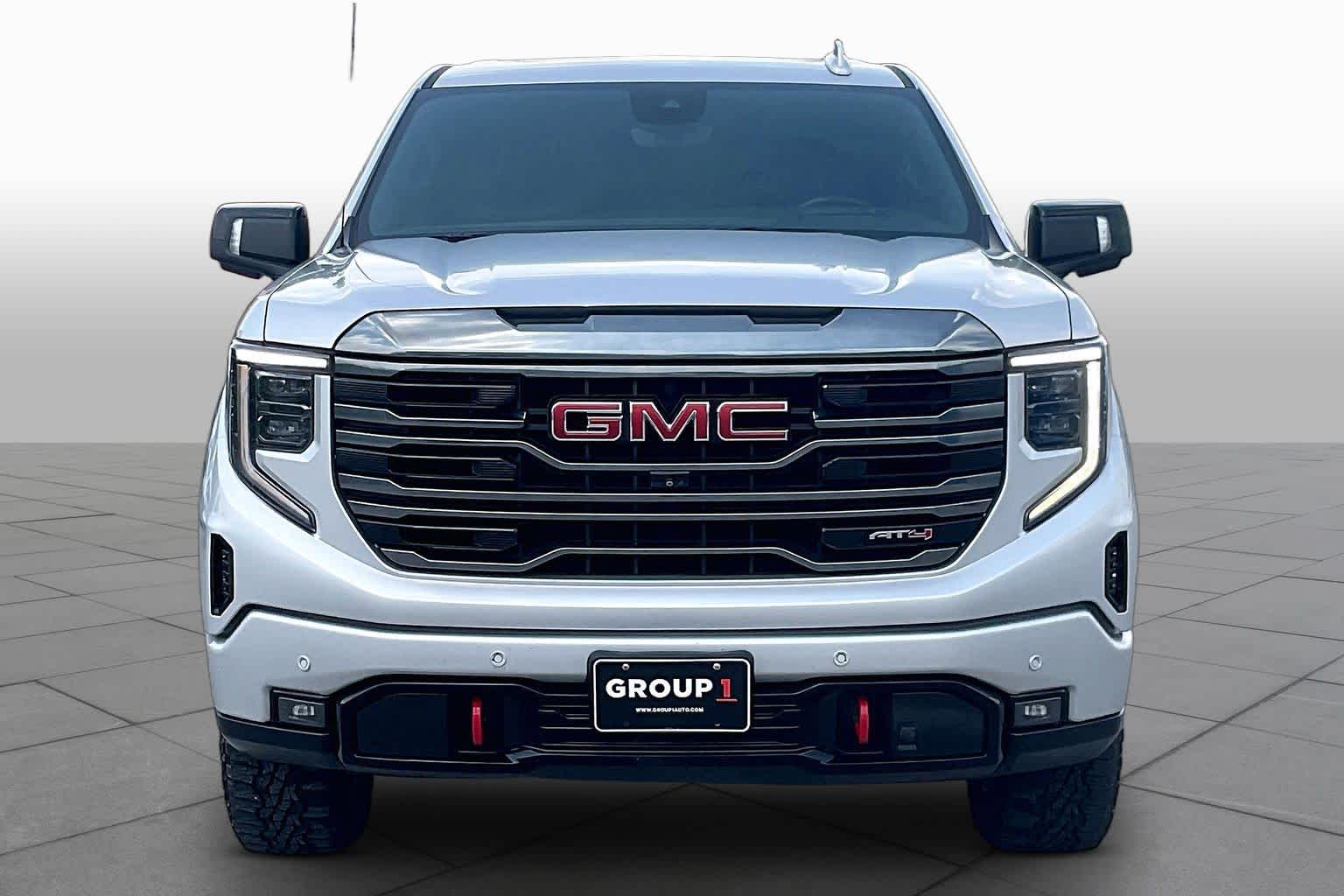 2022 GMC Sierra 1500 AT4 Quicksilver Metallic at Texan GMC Buick