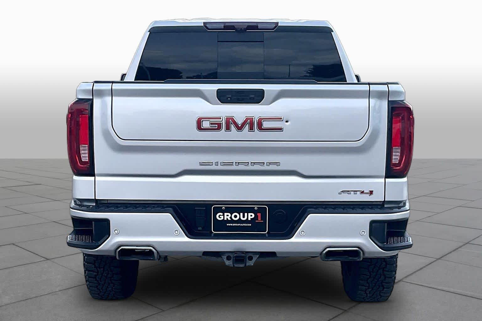 2022 GMC Sierra 1500 AT4 Quicksilver Metallic at Texan GMC Buick