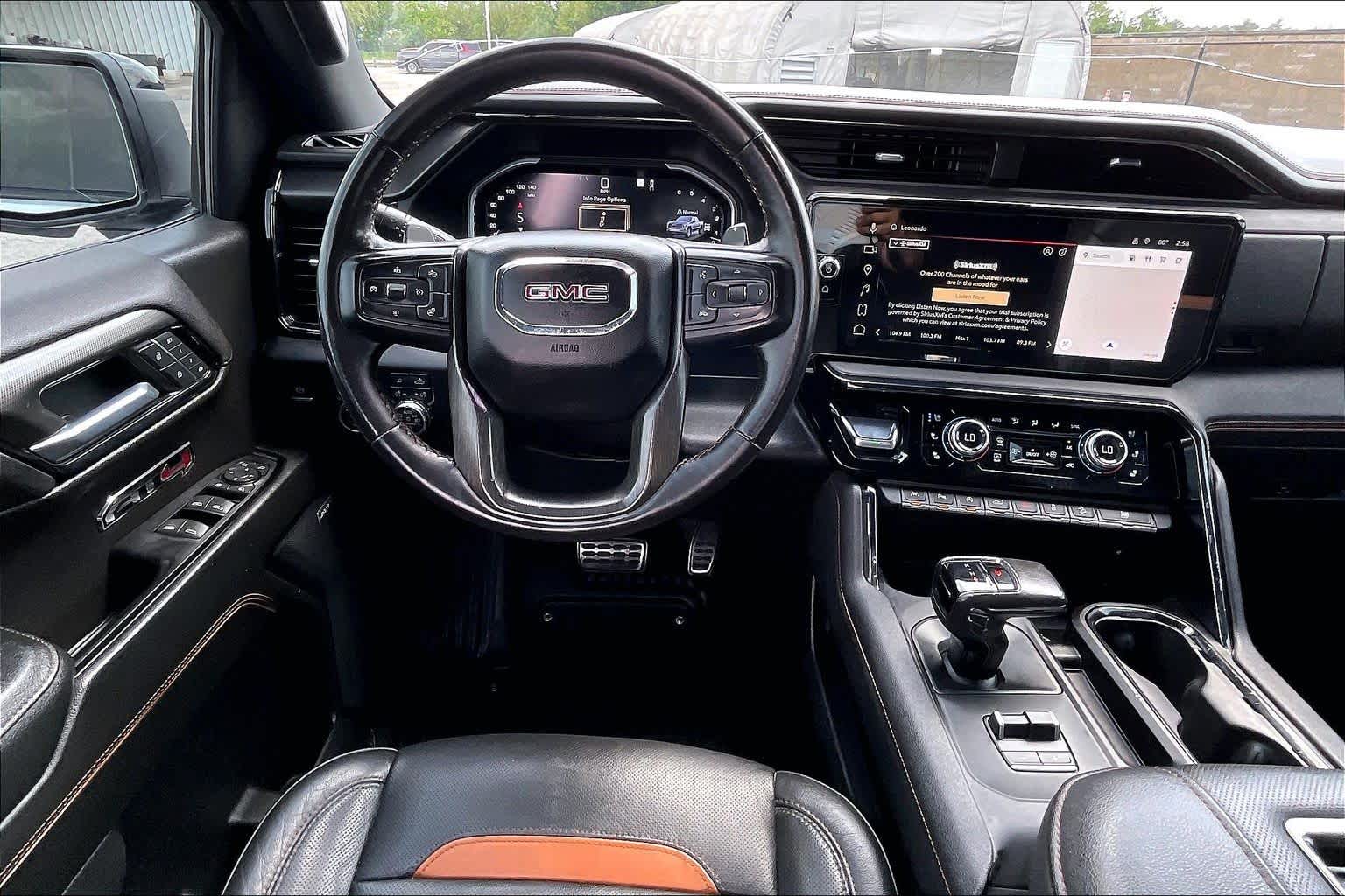 2022 GMC Sierra 1500 AT4 Quicksilver Metallic at Texan GMC Buick