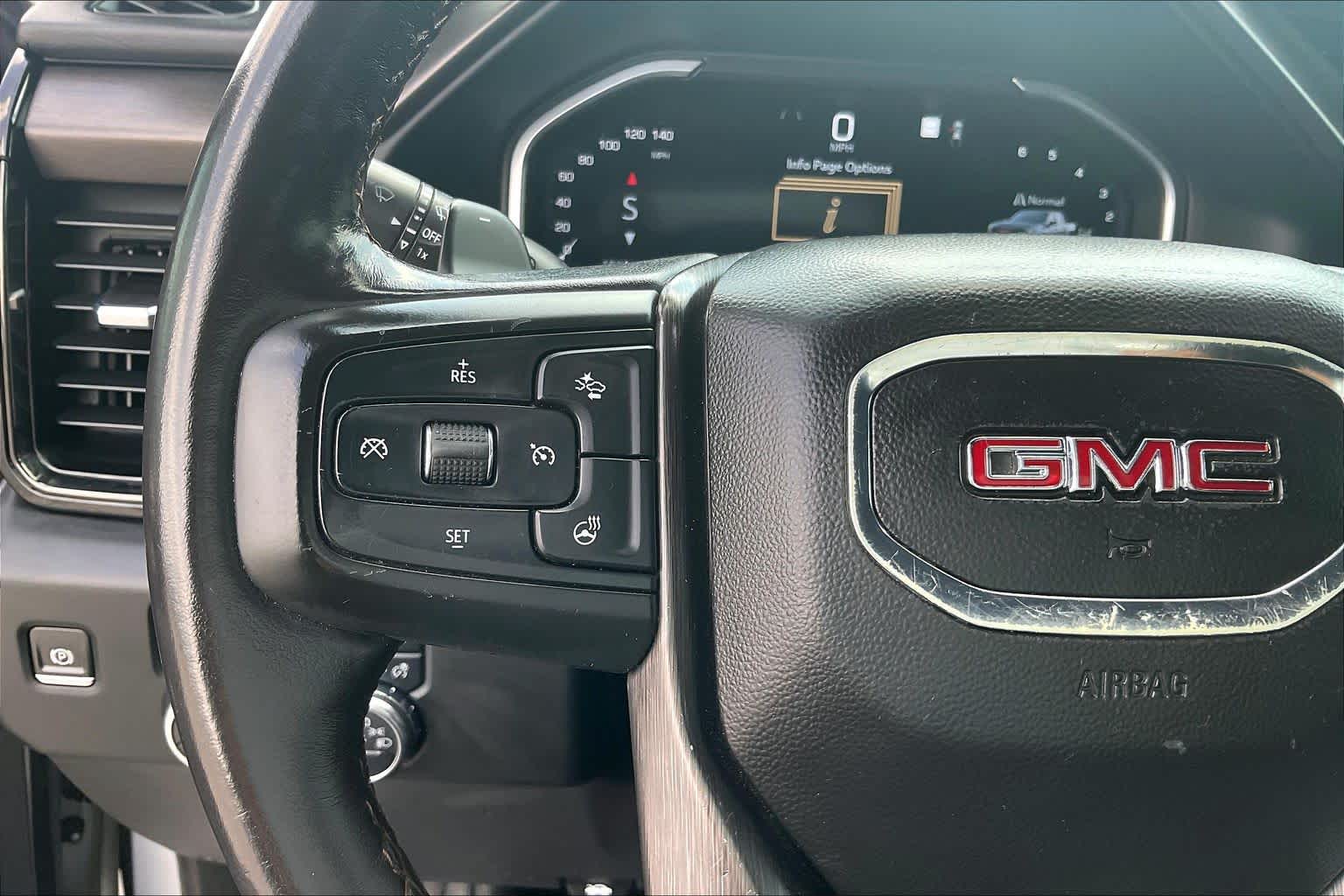 2022 GMC Sierra 1500 AT4 Quicksilver Metallic at Texan GMC Buick