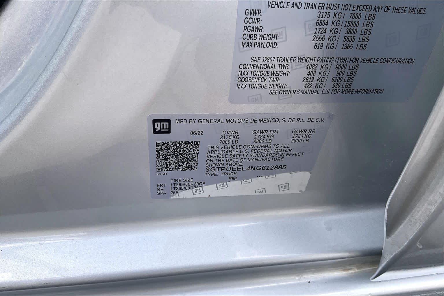 2022 GMC Sierra 1500 AT4 Quicksilver Metallic at Texan GMC Buick