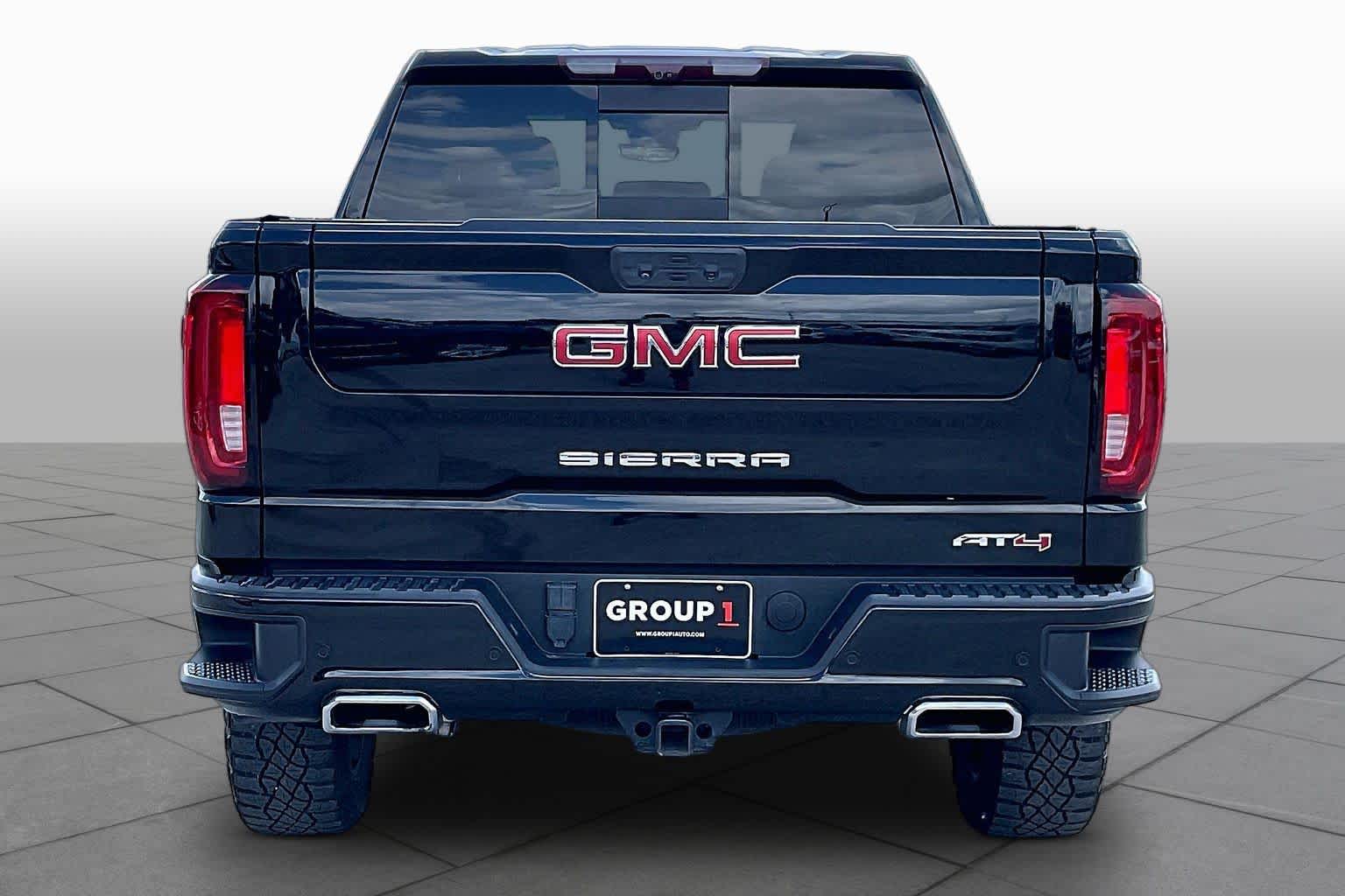 2022 GMC Sierra 1500 AT4 Onyx Black at DeMontrond Ford