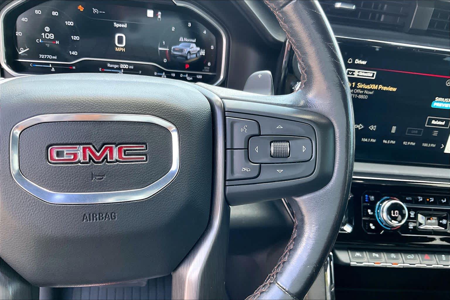 2022 GMC Sierra 1500 AT4 Onyx Black at DeMontrond Ford