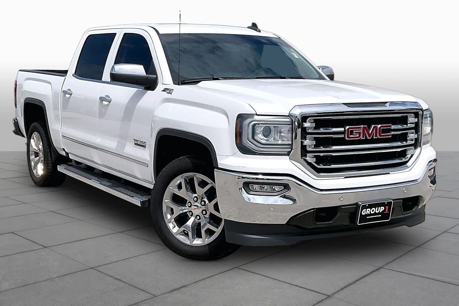 2018 GMC Sierra 1500 SLT Summit White at AutoNation USA Katy