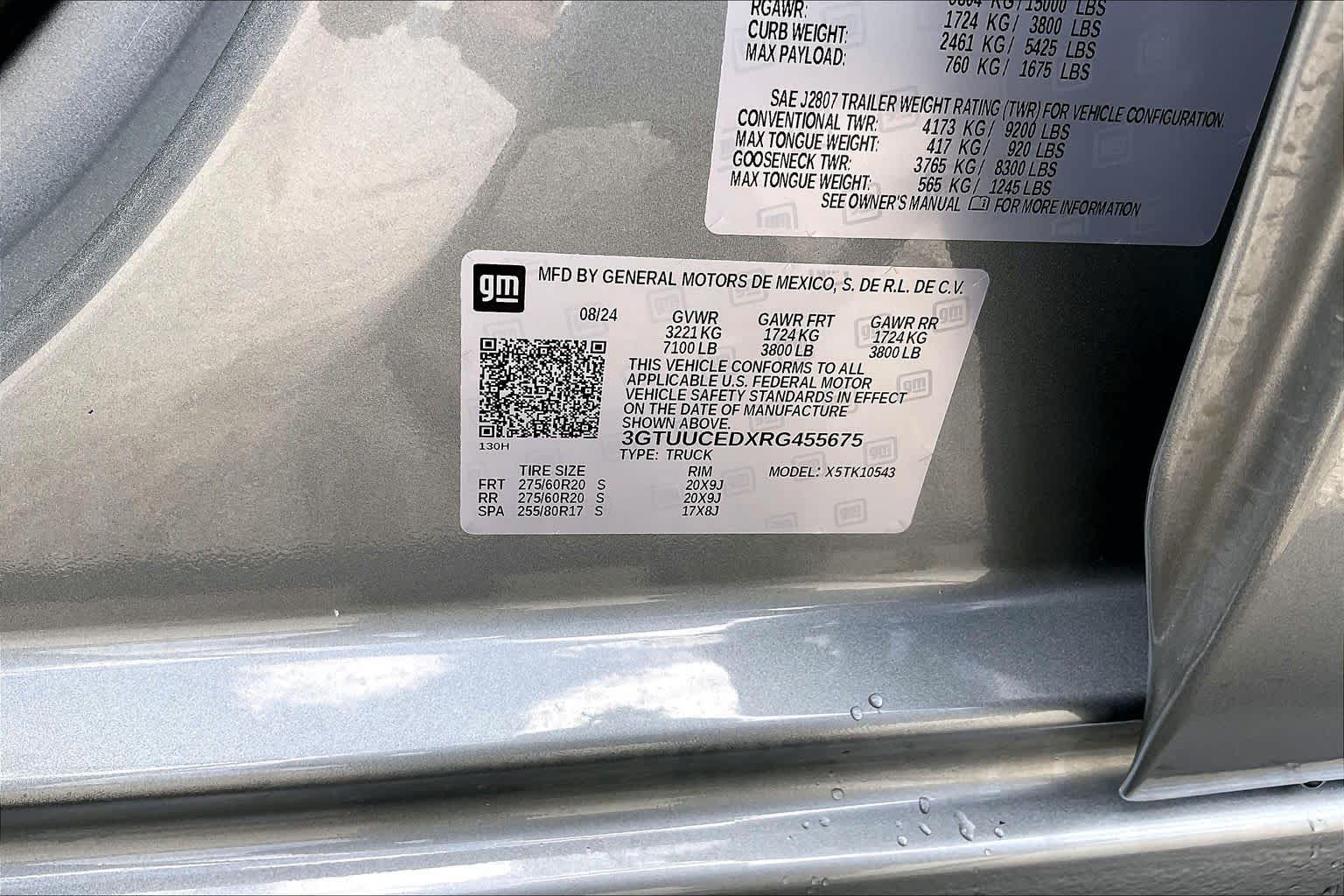 2024 GMC Sierra 1500 Elevation Sterling Metallic at Texan GMC Buick