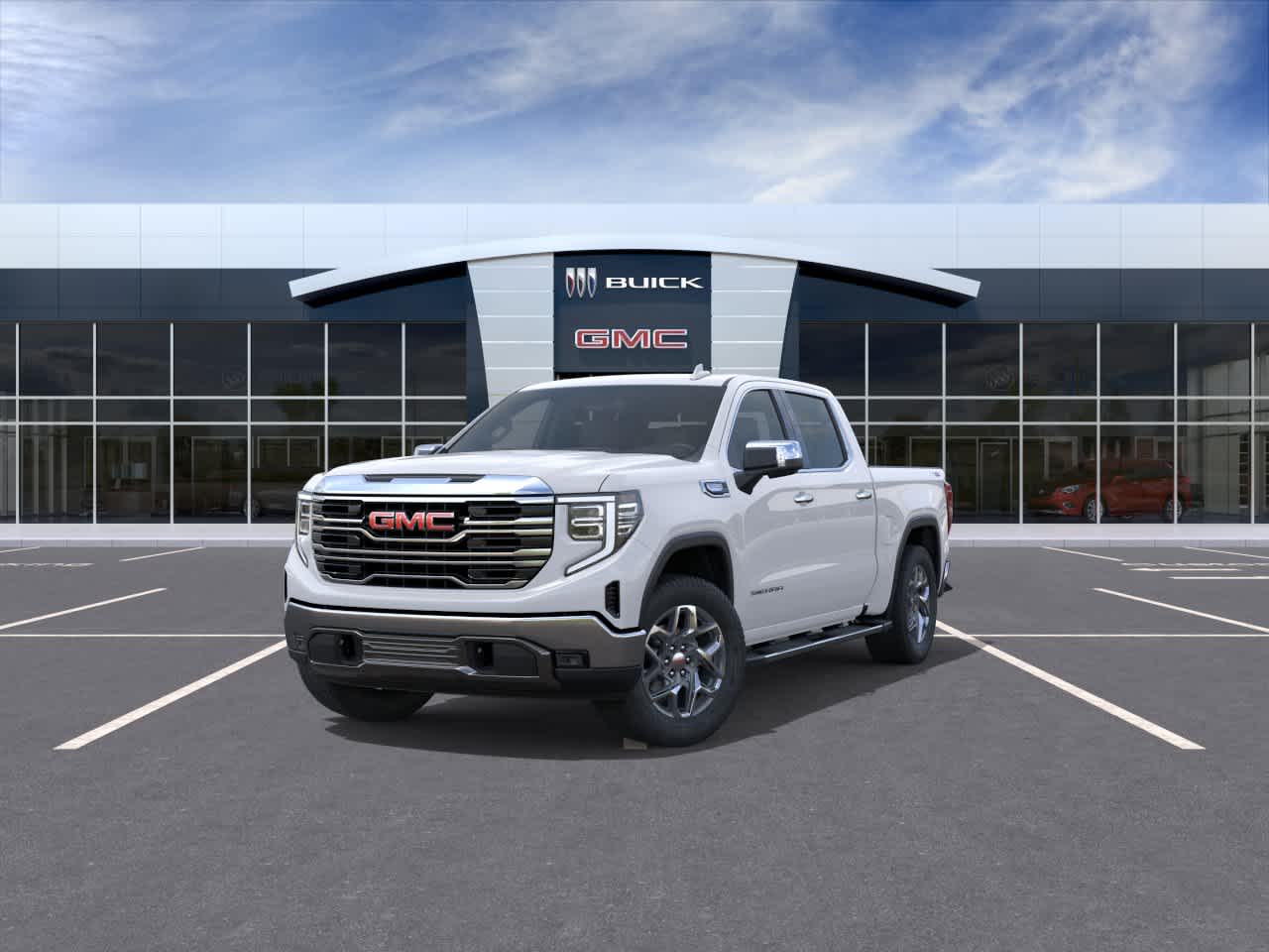 New 2026 Summit White GMC SLT image 8