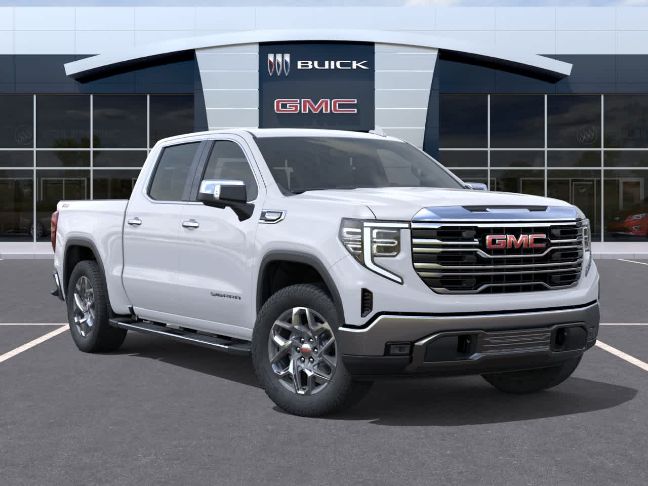 New 2026 Summit White GMC SLT image 7