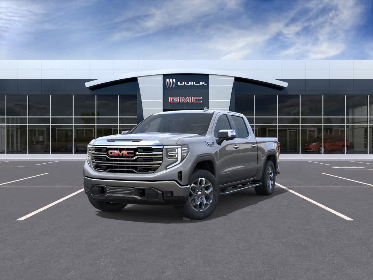New 2026 Sterling Metallic GMC SLT image 8