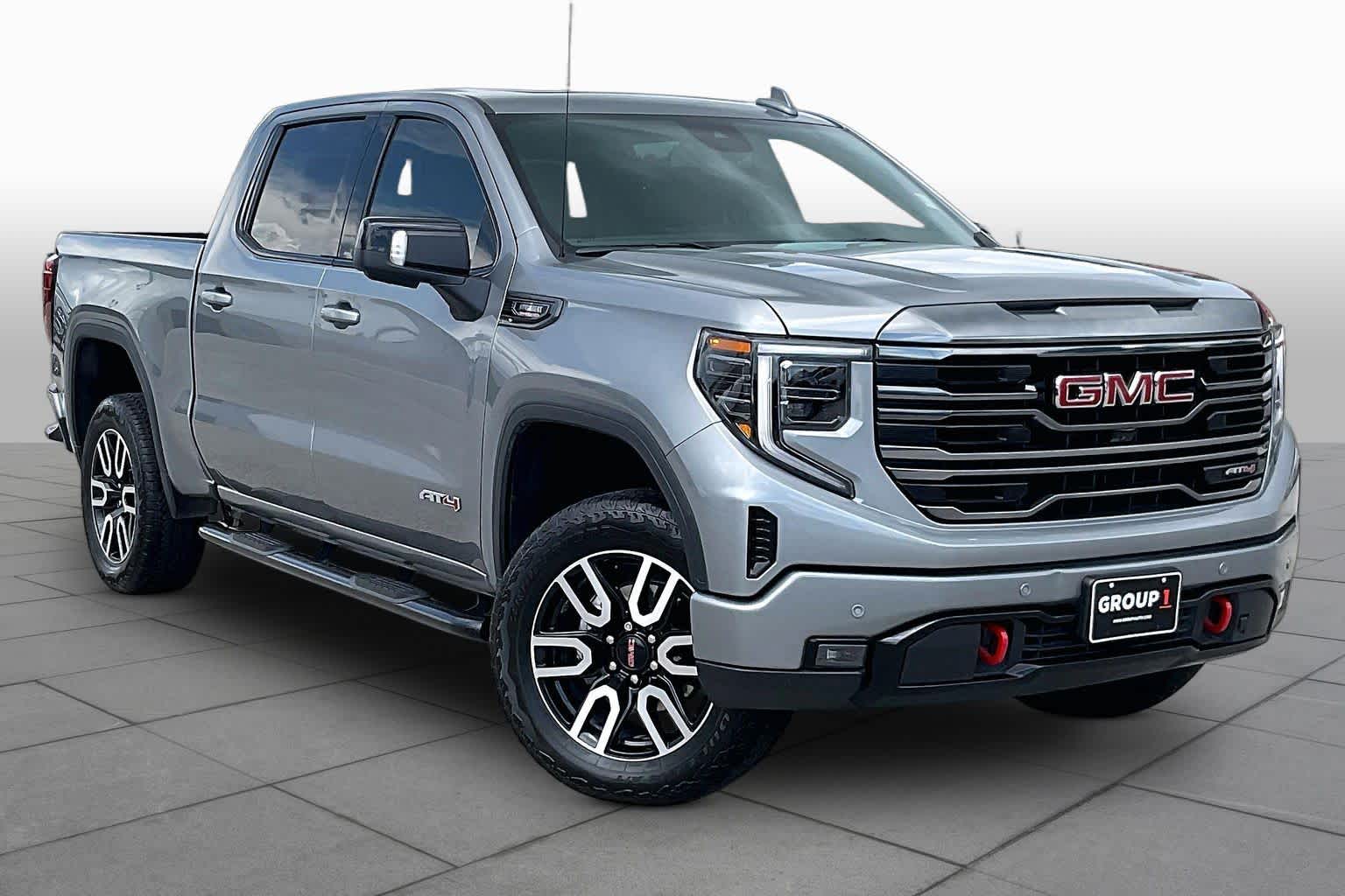 2024 GMC Sierra 1500 AT4 Sterling Metallic at Texan GMC Buick