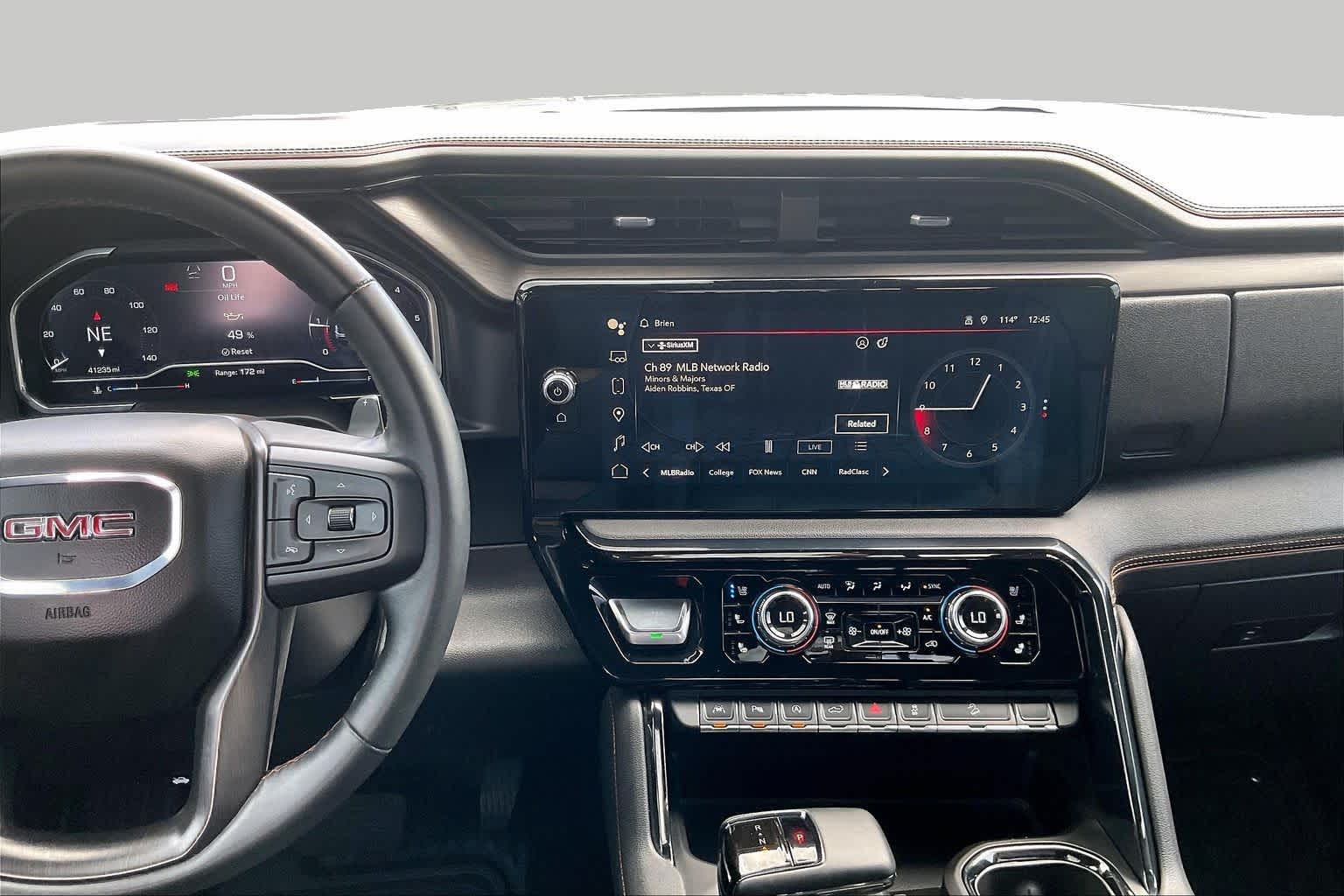 2024 GMC Sierra 1500 AT4 Sterling Metallic at Texan GMC Buick