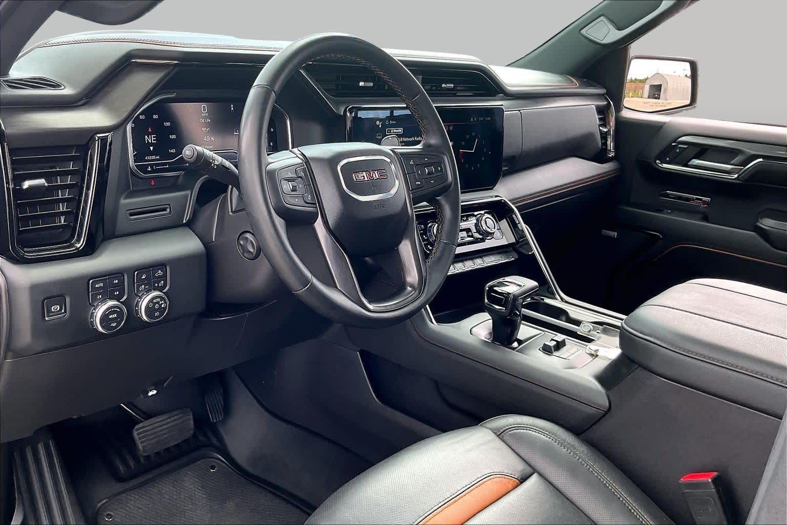 2024 GMC Sierra 1500 AT4 Sterling Metallic at Texan GMC Buick