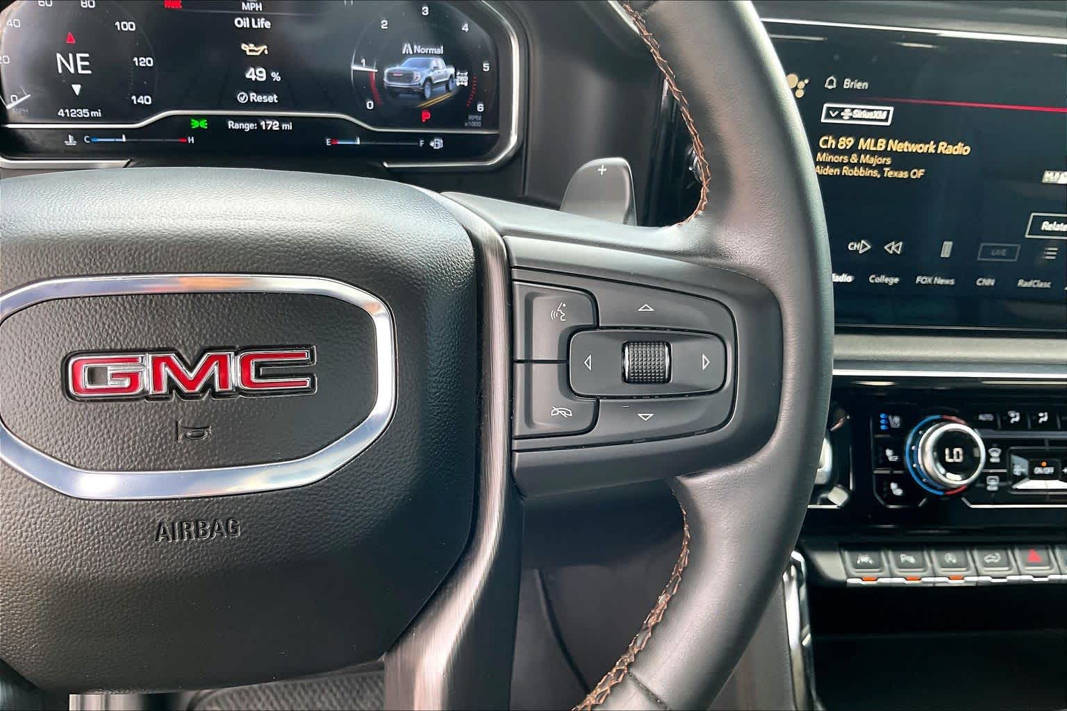 2024 GMC Sierra 1500 AT4 Sterling Metallic at Texan GMC Buick