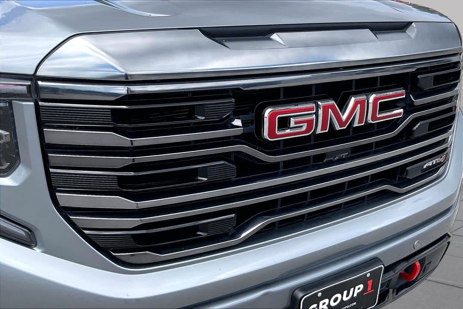 2024 GMC Sierra 1500 AT4 Sterling Metallic at Texan GMC Buick