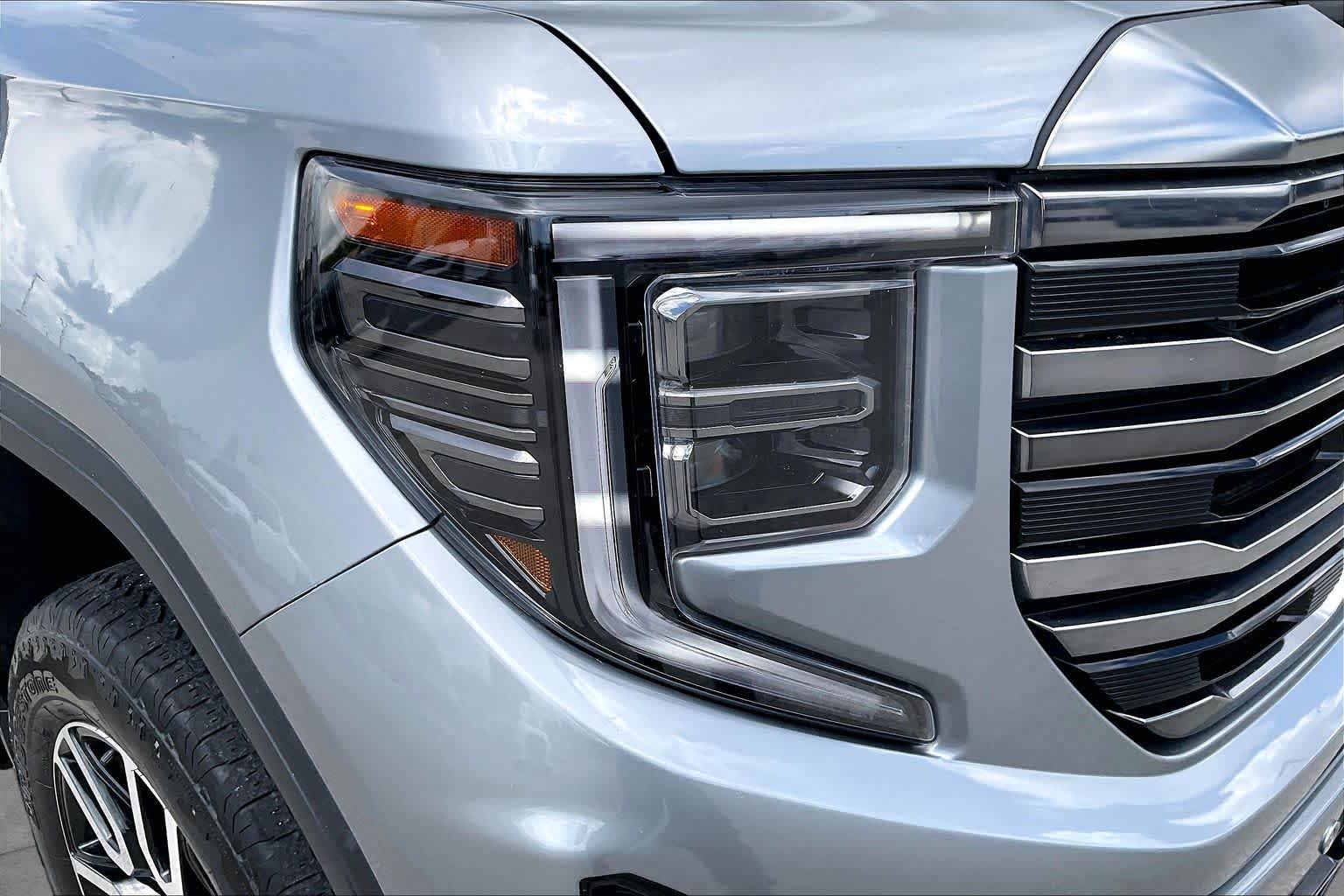 2024 GMC Sierra 1500 AT4 Sterling Metallic at Texan GMC Buick