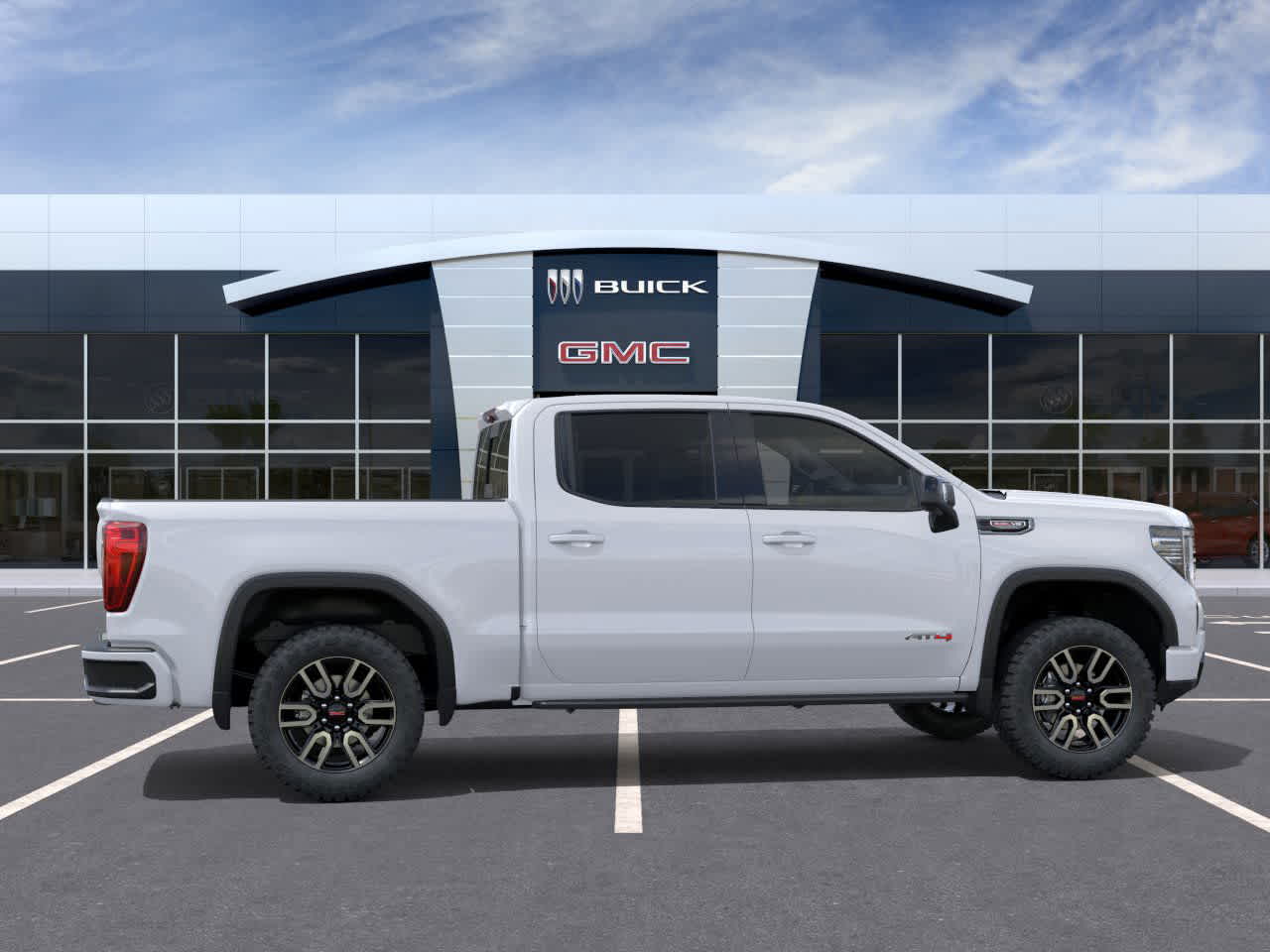 2026 GMC Sierra 1500 AT4 Summit White at Texan GMC Buick