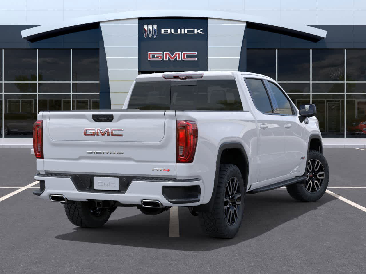 2026 GMC Sierra 1500 AT4 Summit White at Texan GMC Buick