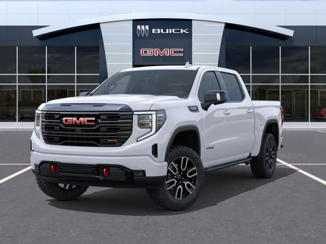 2026 GMC Sierra 1500 AT4 Summit White at Texan GMC Buick